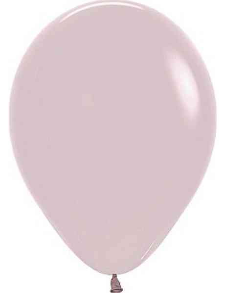 Шар латекс без рисунка 05'' ЗБ S104 Пыльный Розовый cтандарт (100шт)
