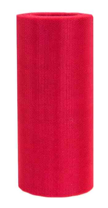 Фатин в рулоне 15х22,86м Красный