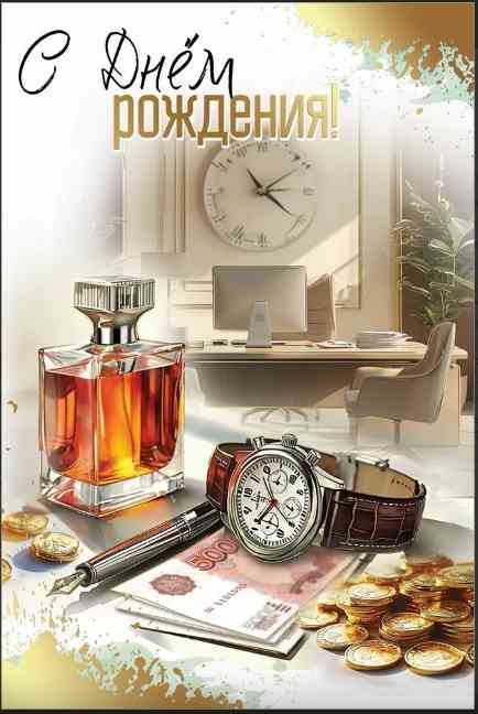 Открытка С Днем рождения!