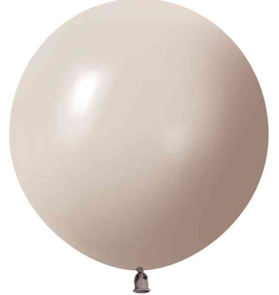 Шар латекс без рисунка 24"ЗБ S88 пастель Белый песок