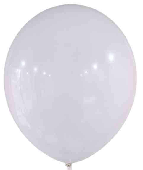 Шар латекс без рисунка 24"ЗБ S13 пастель Белый