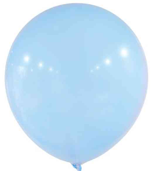 Шар латекс без рисунка 24"ЗБ Н18 пастель макарунс голубой
