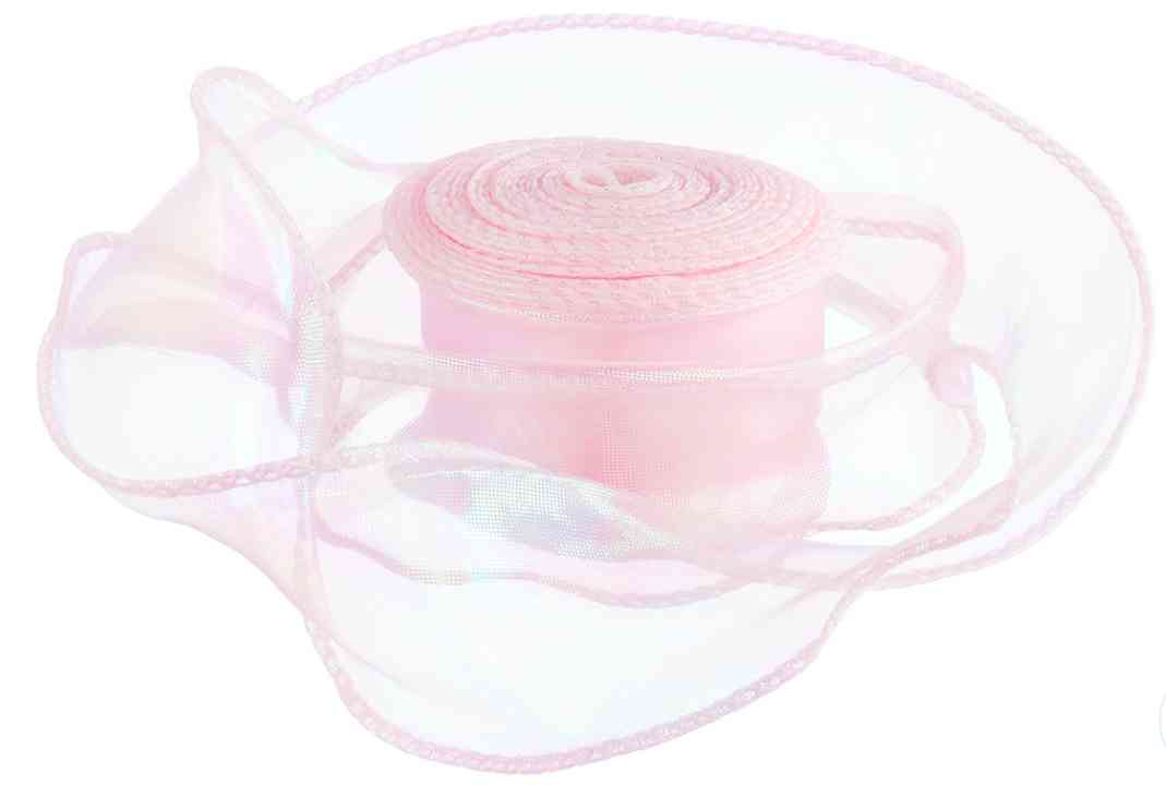 Лента Органза с леской 4х9,14м Розовый Хамелеон ДБ