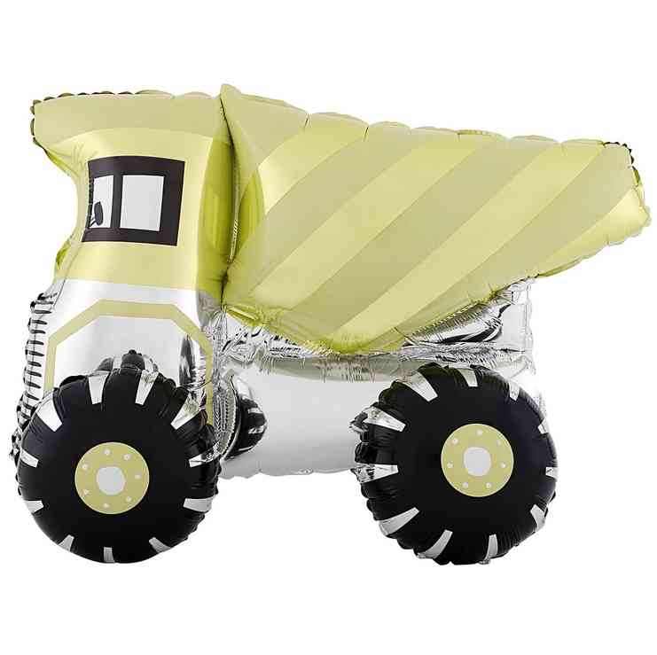 Шар фольга фигура AIR Машина Самосвал 25" 63см ВЗ (упак)