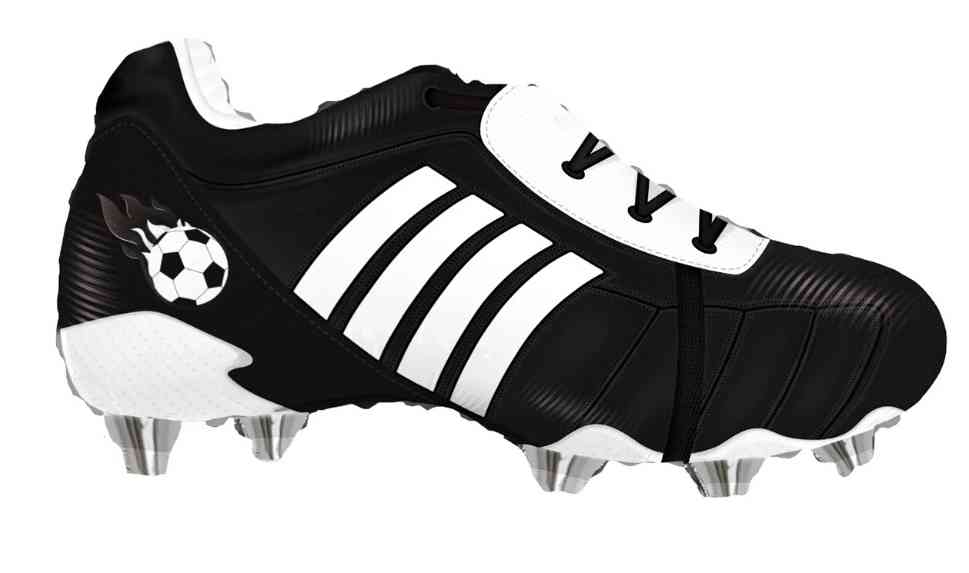 Шар фольга фигура Спортивные кеды Черный Белый 28" 71см FL