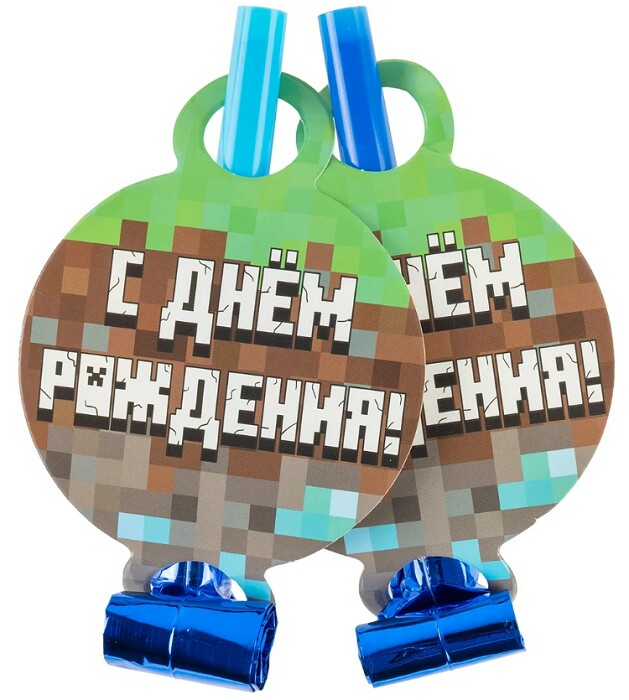 Язык-гудок Пиксели ВВ (уп6)