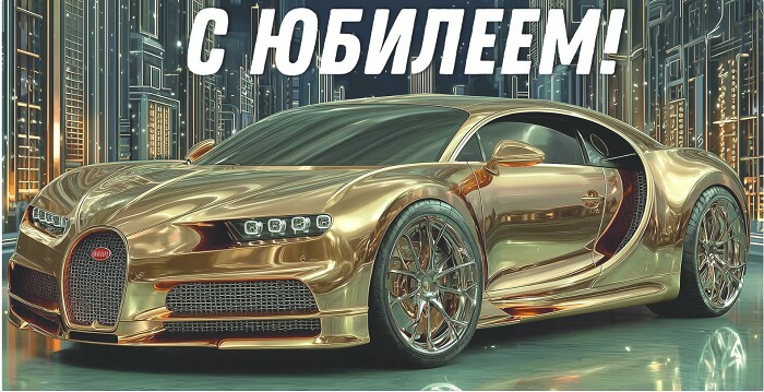 Конверт для денег С Юбилеем Алхат