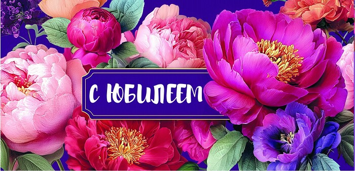 Конверт для денег С Юбилеем Алхат