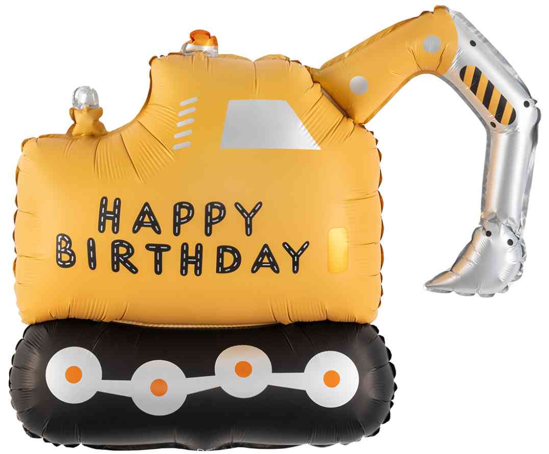 Шар фольга фигура Экскаватор 41" 104см FL