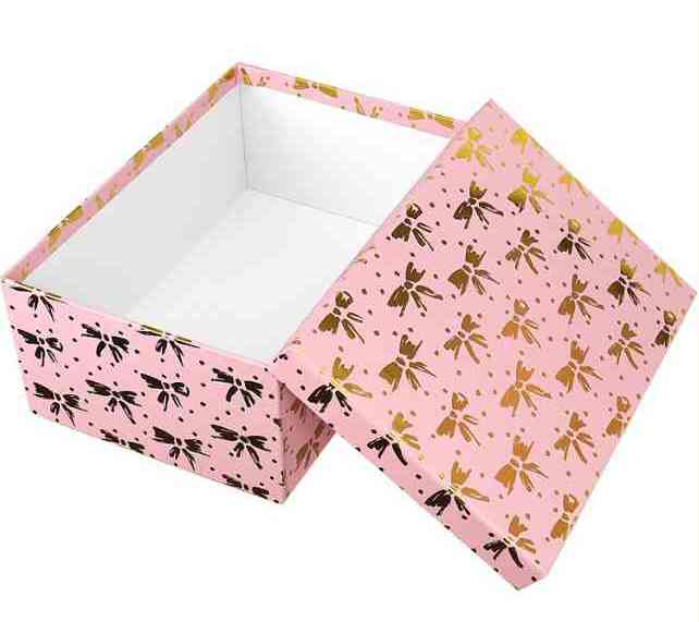 Коробка Прямоугольник 29х22х12см Бантики Миленд