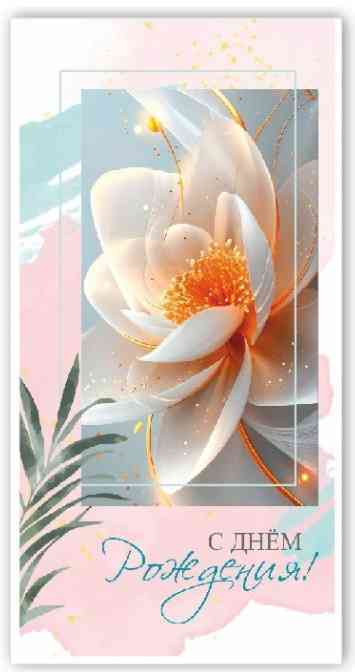 Конверт для денег С Днем Рождения! ДБ