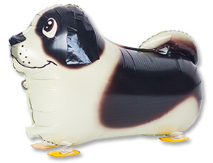 Шар фольга фигура AIR Собака коричневая 24" 60см ВЗ