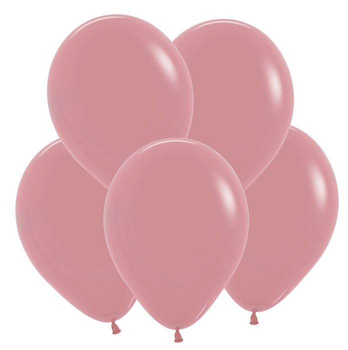 Шар латекс без рисунка 12" Sp пастель 010 Темно розовый Rosewood (100шт)