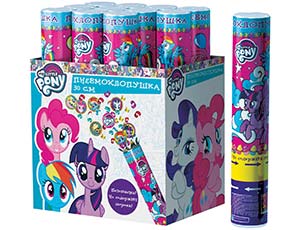Хлопушка Бумфети 30см пневмо My Little Pony