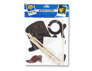 Набор для фотосессии 10 шт. Джентльмен Сделай Сам