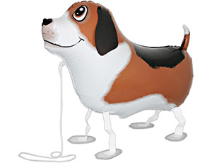 Шар фольга фигура AIR Собака 61см 24" GR