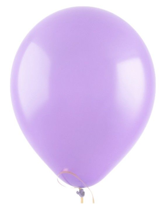 Шар латекс без рисунка 12" ВС пастель Сиреневый (100шт)