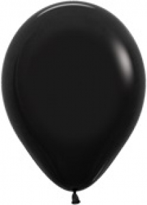 Шар латекс 18"/Sp пастель 080 Черный Black (25шт)  