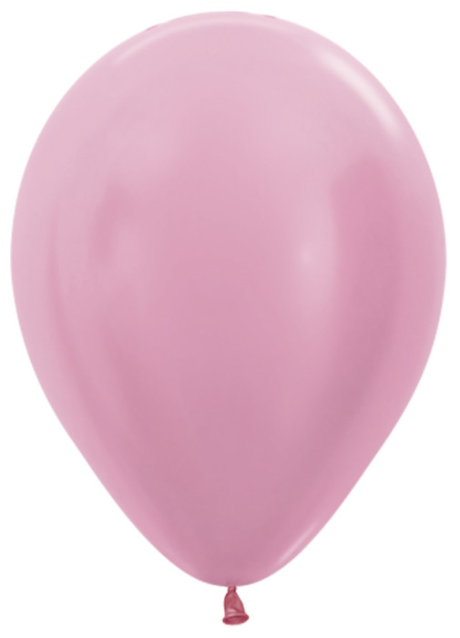 Шар латекс 5''/Sp перламутр 409 Розовый Pink 100шт