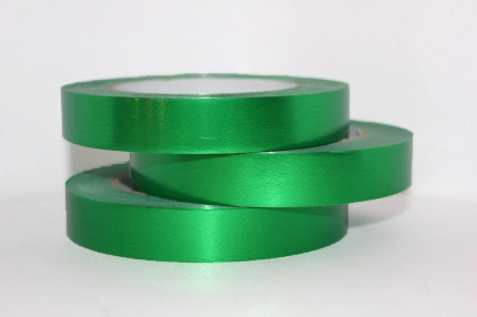 Лента катушка 2смх50м металлик Зеленая 204МП