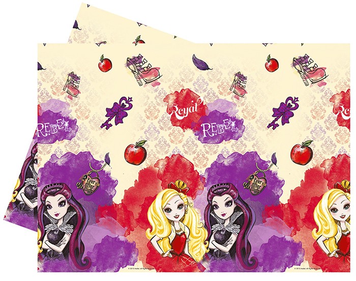 Скатерть ПЭТ 120х180см Эвер Афтер Хай