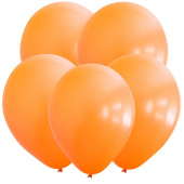 Шар латекс без рисунка 12" ВС пастель Оранжевый (100шт)