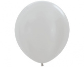 Шар латекс 36"/Sp металлик 481 Серебро Silver