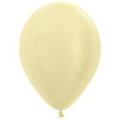 Шар латекс 5''/Sp перламутр 420 Желтый Yellow 100шт