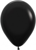 Шар латекс 18"/Sp пастель 080 Черный Black (25шт)  
