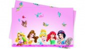 Скатерть ПЭТ 120х180см Принцессы и животные PR СП