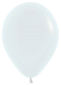 Шар латекс 10"/Sp пастель 005 Белый White (100шт)