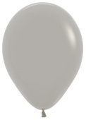 Шар латекс 12"/Sp пастель 081 Серый Grey (100шт)