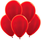 Шар латекс 12"/Sp металлик 515 Красный Red (100шт)
