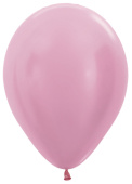 Шар латекс 10"/Sp перламутр 409 Розовый Pink (100шт)