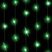 Светодиодная нить Зеленого свечения 3м 30 Led