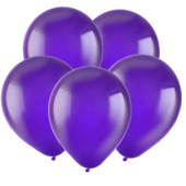Шар латекс 12"/ВС кристалл Фиолетовый Violet (100шт)