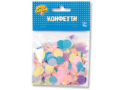 Конфетти Круг тишью ассорт Нежное 10г