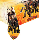 Скатерть ПЭТ 120х180см Драконы 