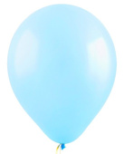 Шар латекс 5''/ВС пастель Голубой Blue 100шт