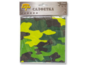 Салфетки 33см Камуфляж уп12
