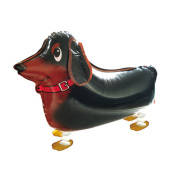 Шар фольга фигура AIR Собака Такса 27" 69см QL 443 QX BR