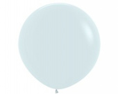 Шар латекс 24"/Sp пастель 005 Белый White