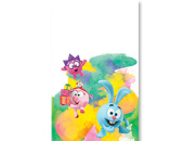 Скатерть ПЭТ 140х260см Смешарики Акварель PR