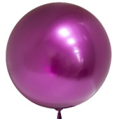 Шар Сфера 3D Bubble Бабблс 18'' металлик Фуше 46см