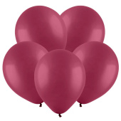 Шар латекс 12"/ВС пастель Бордовый Burgundy (100шт)