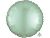 Шар фольга без рисунка 18'' круг Зеленый мягкий Mint Green сатин An Шар фольга без рисунка 18'' круг Зеленый мягкий Mint Green сатин An