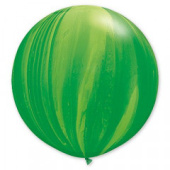 Шар латекс 30"/QL агат Зеленый Green