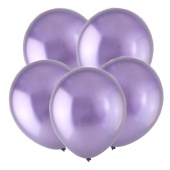 Шар латекс 12"/ВС хром Зеркальные шары Сиреневый Mirror Violet (50шт) Шар латекс 12"/ВС хром Зеркальные шары Сиреневый Mirror Violet (50шт)