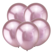 Шар латекс 12"/ВС хром Зеркальные шары Розовый Mirror Pink (50шт) Шар латекс 12"/ВС хром Зеркальные шары Розовый Mirror Pink (50шт)