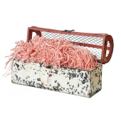 Наполнитель для подарка бумага 100г Розовый 2мм